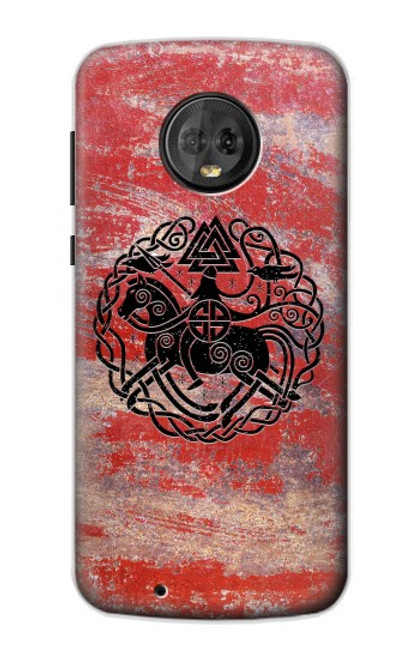 S3831 Viking Norse Ancient Symbol Case For Motorola Moto G6