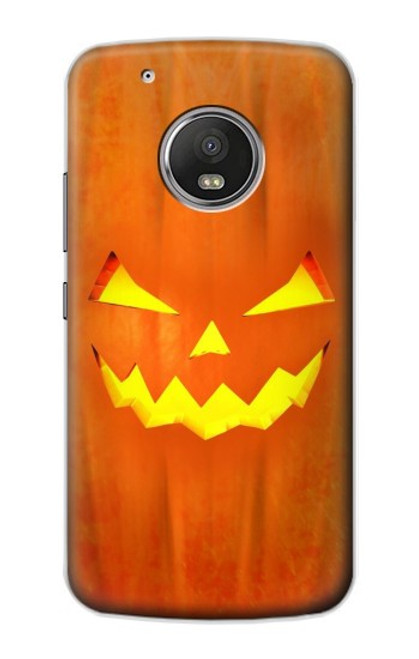 S3828 Pumpkin Halloween Case For Motorola Moto G5 Plus