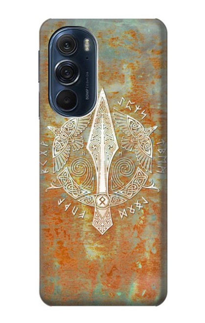 S3827 Gungnir Spear of Odin Norse Viking Symbol Case For Motorola Edge X30