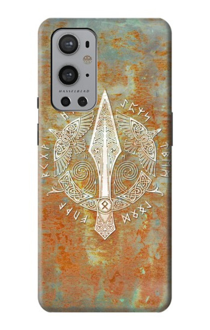S3827 Gungnir Spear of Odin Norse Viking Symbol Case For OnePlus 9 Pro