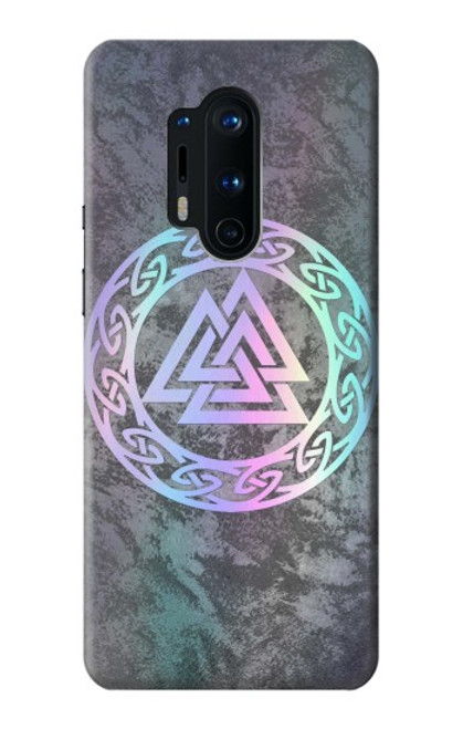 S3833 Valknut Odin Wotans Knot Hrungnir Heart Case For OnePlus 8 Pro