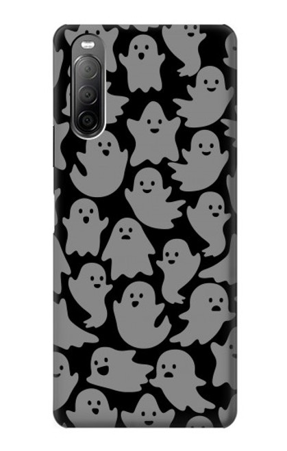 S3835 Cute Ghost Pattern Case For Sony Xperia 10 II