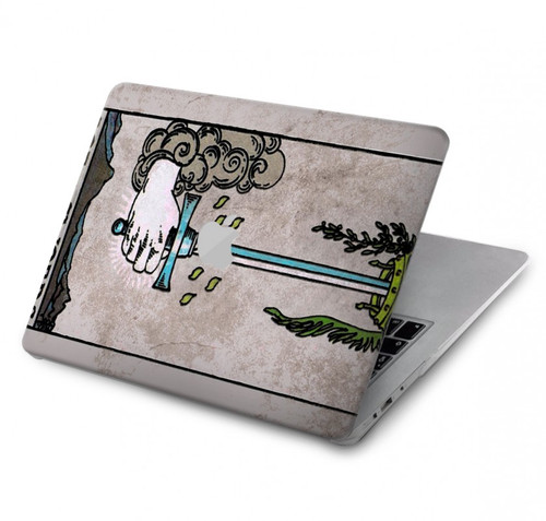 S2482 Tarot Card Ace of Swords Hard Case For MacBook Pro 14 M1,M2,M3 (2021,2023) - A2442, A2779, A2992, A2918