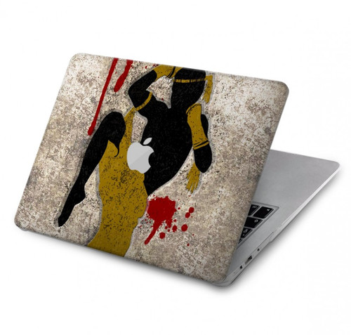 S2635 Muay Thai Kickboxing Fight Blood Hard Case For MacBook Pro 14 M1,M2,M3 (2021,2023) - A2442, A2779, A2992, A2918