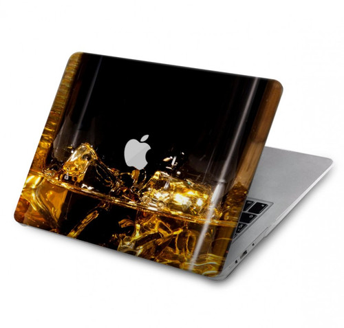 S2742 Ice Whiskey Whisky Glass Hard Case For MacBook Pro 14 M1,M2,M3 (2021,2023) - A2442, A2779, A2992, A2918