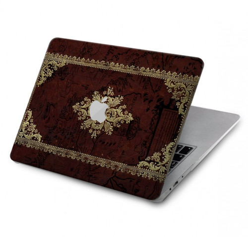 S3014 Vintage Map Book Cover Hard Case For MacBook Pro 16 M1,M2 (2021,2023) - A2485, A2780