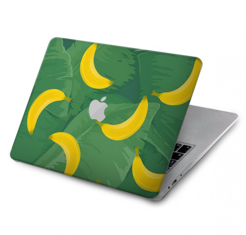 S3286 Banana Fruit Pattern Hard Case For MacBook Pro 16 M1,M2 (2021,2023) - A2485, A2780