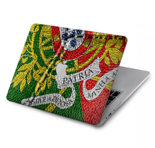 S3300 Portugal Flag Vintage Football Graphic Hard Case For MacBook Pro 16 M1,M2 (2021,2023) - A2485, A2780