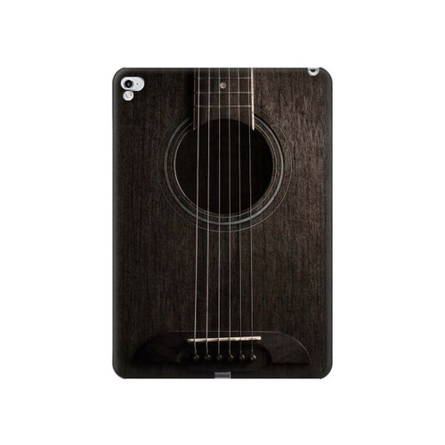 S3834 Old Woods Black Guitar Hard Case For iPad Pro 12.9 (2015,2017)
