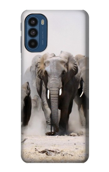 S3142 African Elephant Case For Motorola Moto G41