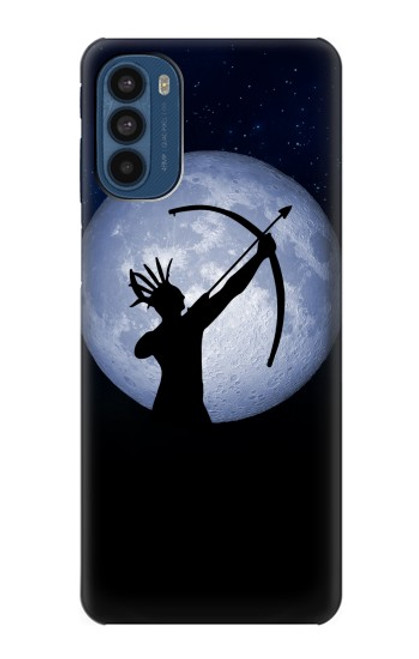 S3489 Indian Hunter Moon Case For Motorola Moto G41
