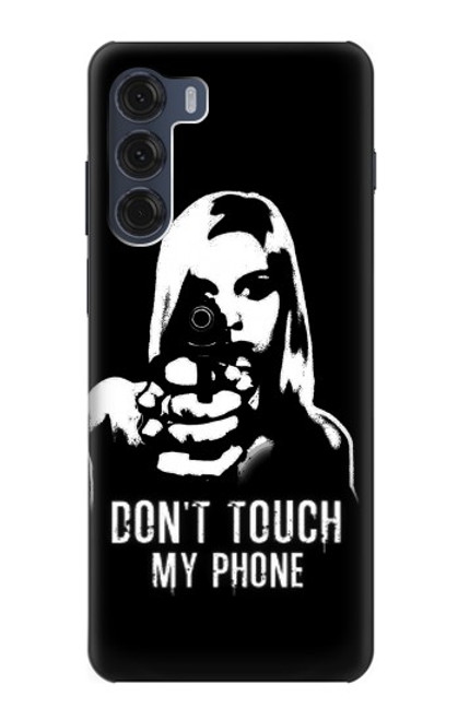 S2518 Do Not Touch My Phone Case For Motorola Moto G200 5G