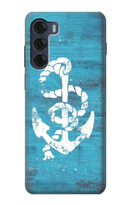 S3053 Marine Anchor Blue Case For Motorola Moto G200 5G