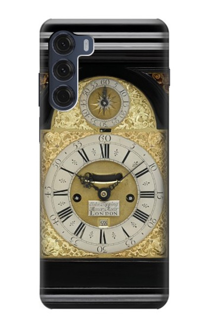 S3144 Antique Bracket Clock Case For Motorola Moto G200 5G