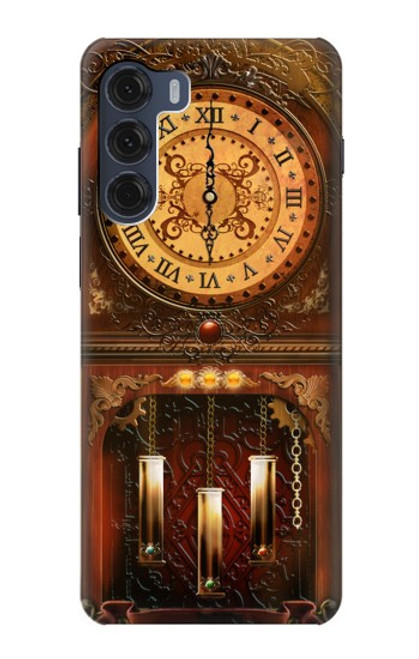 S3174 Grandfather Clock Case For Motorola Moto G200 5G