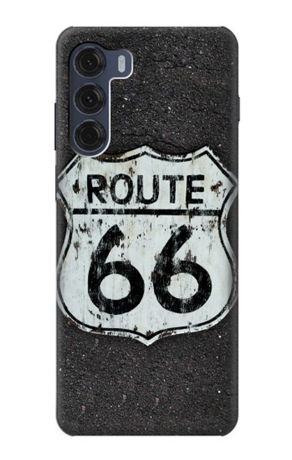 S3207 Route 66 Sign Case For Motorola Moto G200 5G