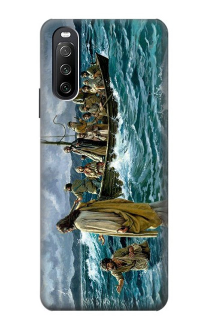 S1722 Jesus Walk on The Sea Case For Sony Xperia 10 III Lite