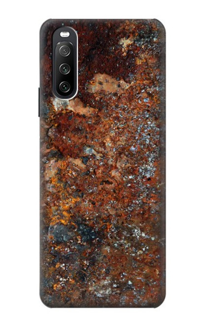 S2714 Rust Steel Texture Graphic Printed Case For Sony Xperia 10 III Lite