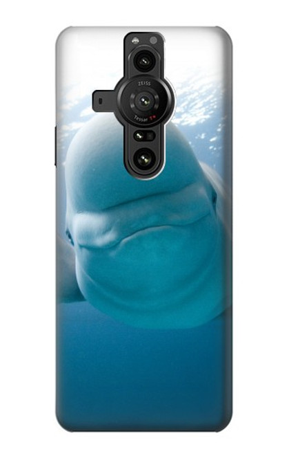 S1801 Beluga Whale Smile Whale Case For Sony Xperia Pro-I