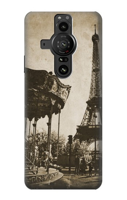 S2174 Eiffel Tower Vintage Paris Case For Sony Xperia Pro-I