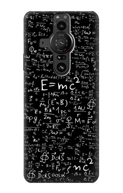 S2574 Mathematics Physics Blackboard Equation Case For Sony Xperia Pro-I