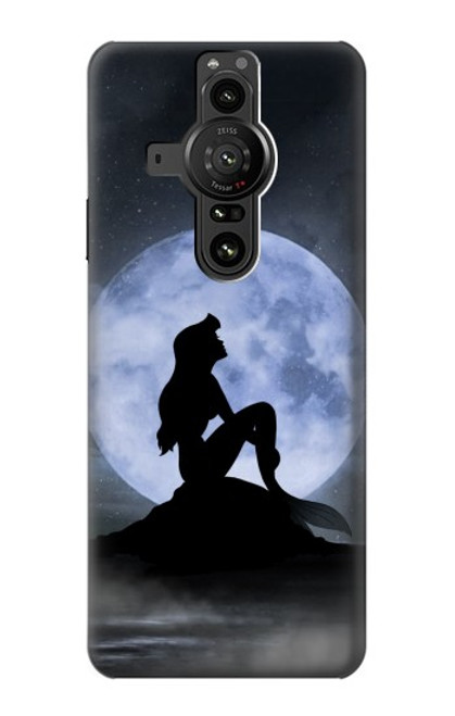 S2668 Mermaid Silhouette Moon Night Case For Sony Xperia Pro-I
