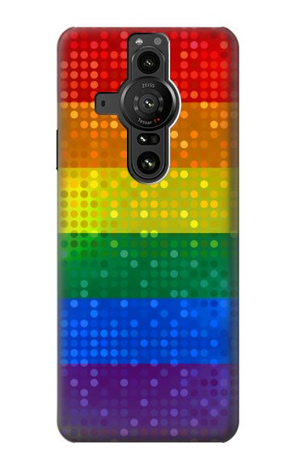 S2683 Rainbow LGBT Pride Flag Case For Sony Xperia Pro-I
