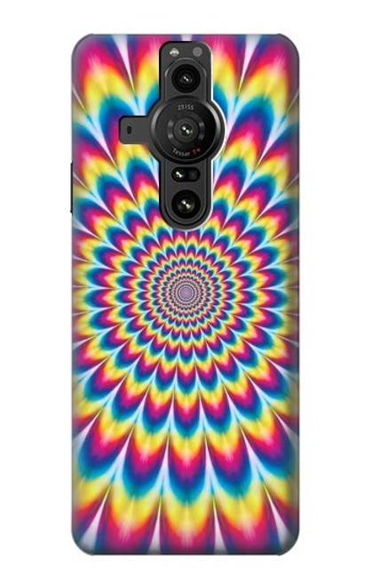 S3162 Colorful Psychedelic Case For Sony Xperia Pro-I