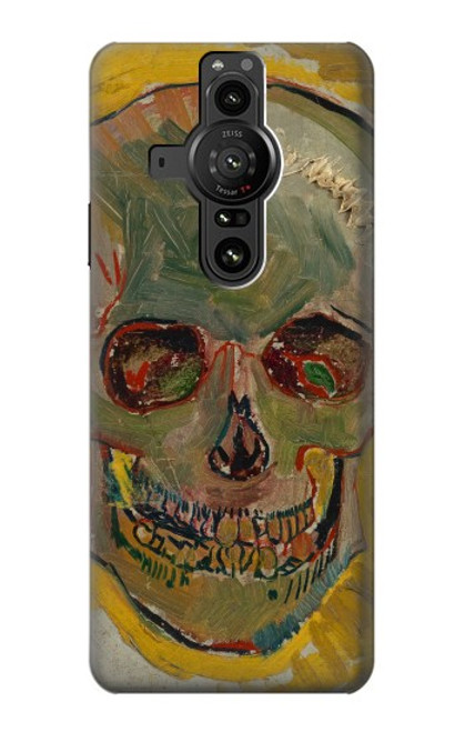 S3359 Vincent Van Gogh Skull Case For Sony Xperia Pro-I