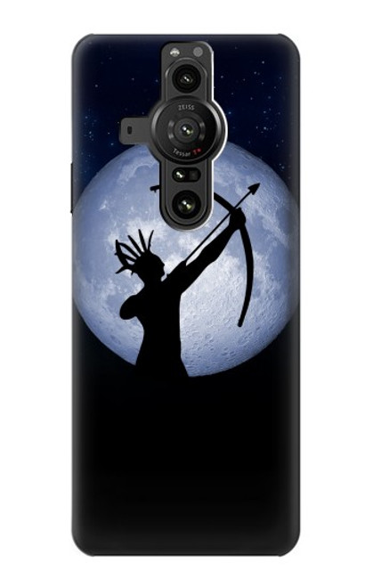 S3489 Indian Hunter Moon Case For Sony Xperia Pro-I