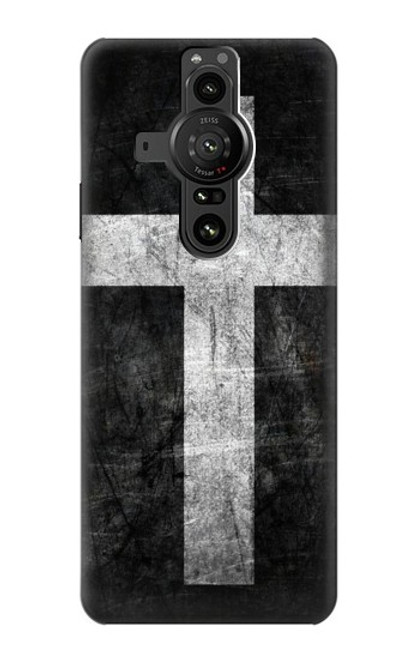 S3491 Christian Cross Case For Sony Xperia Pro-I
