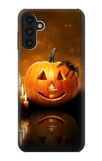 S1083 Pumpkin Spider Candles Halloween Case For Samsung Galaxy A13 4G