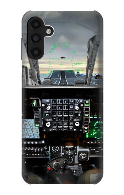 S2435 Fighter Jet Aircraft Cockpit Case For Samsung Galaxy A13 4G