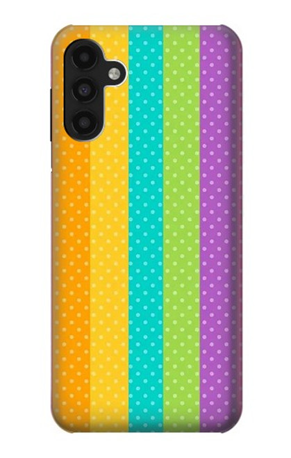 S3678 Colorful Rainbow Vertical Case For Samsung Galaxy A13 4G