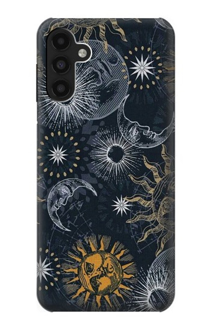 S3702 Moon and Sun Case For Samsung Galaxy A13 4G