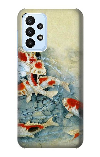 S1654 Koi Carp Fish Art Painting Case For Samsung Galaxy A23