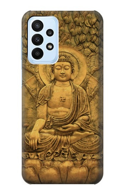 S2452 Buddha Bas Relief Art Graphic Printed Case For Samsung Galaxy A23