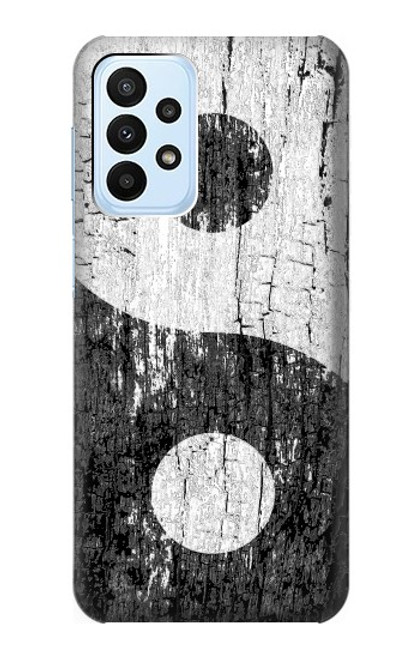 S2489 Yin Yang Wood Graphic Printed Case For Samsung Galaxy A23