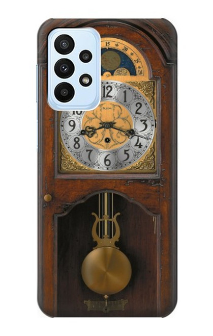 S3173 Grandfather Clock Antique Wall Clock Case For Samsung Galaxy A23