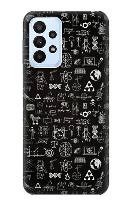 S3426 Blackboard Science Case For Samsung Galaxy A23