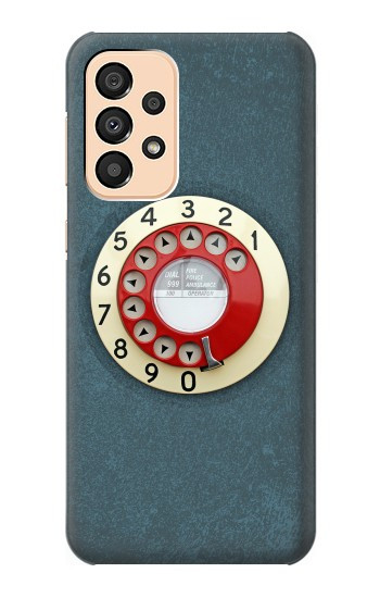 S1968 Rotary Dial Telephone Case For Samsung Galaxy A33 5G