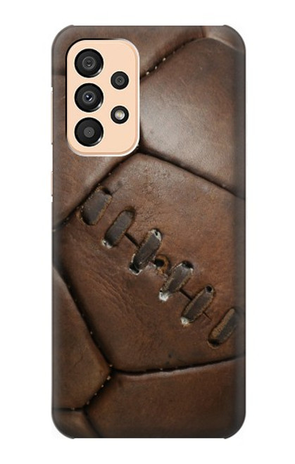 S2661 Leather Soccer Football Graphic Case For Samsung Galaxy A33 5G