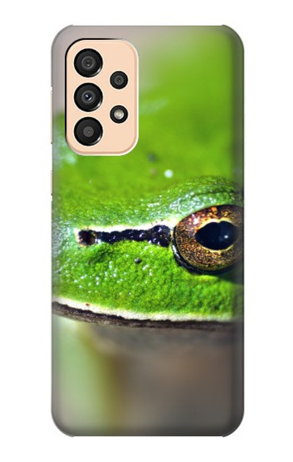 S3845 Green frog Case For Samsung Galaxy A33 5G