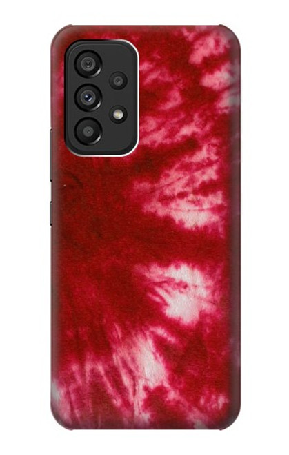 S2480 Tie Dye Red Case For Samsung Galaxy A53 5G