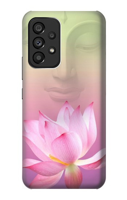 S3511 Lotus flower Buddhism Case For Samsung Galaxy A53 5G