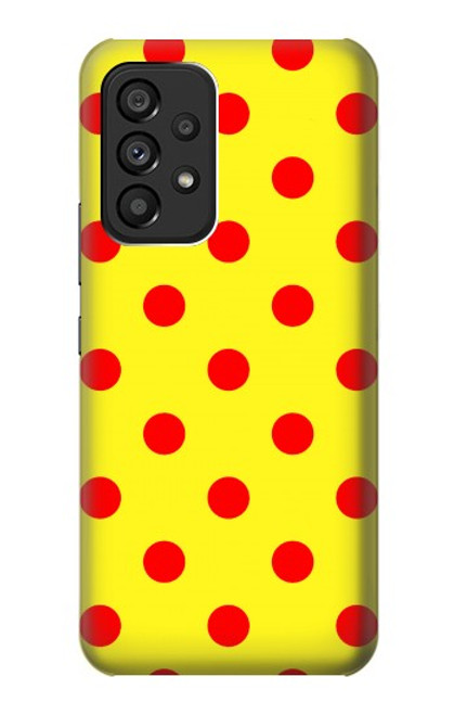 S3526 Red Spot Polka Dot Case For Samsung Galaxy A53 5G