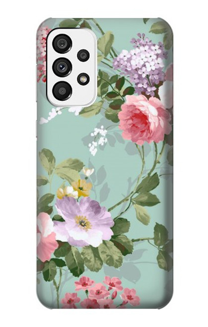 S2178 Flower Floral Art Painting Case For Samsung Galaxy A73 5G