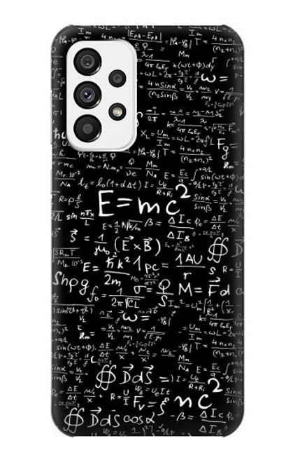 S2574 Mathematics Physics Blackboard Equation Case For Samsung Galaxy A73 5G