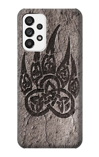 S3832 Viking Norse Bear Paw Berserkers Rock Case For Samsung Galaxy A73 5G