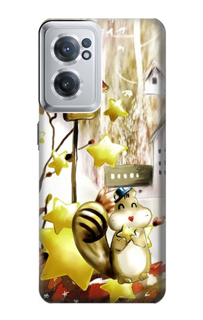 S0109 Cute Squirrel Cartoon Case For OnePlus Nord CE 2 5G